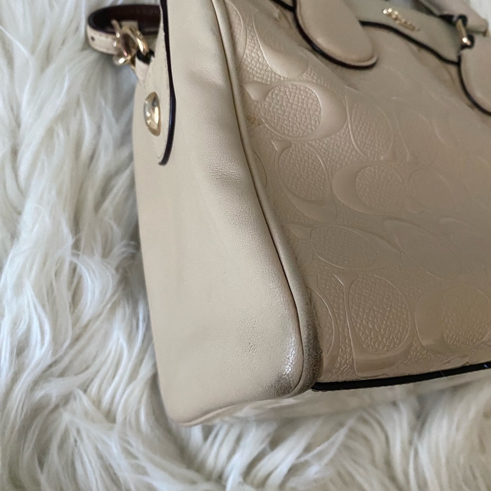 Vintage Coach Mini Bennett Satchel Patent Leather - Picture 6 of 6
